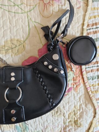 Bolso Soya Negro con detalles