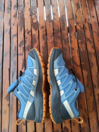 Zapatillas Salomon Talla 38 Azul Naranja