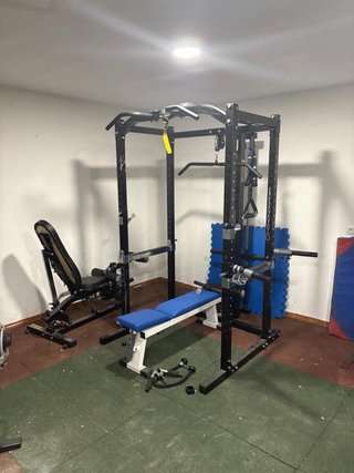 Equipo de gimnasio completo