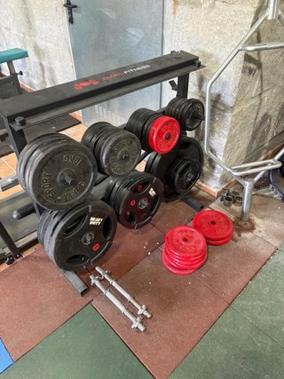 Equipo de gimnasio completo