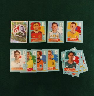 Cromos Mundial 2026: Rodri, Enzo, James