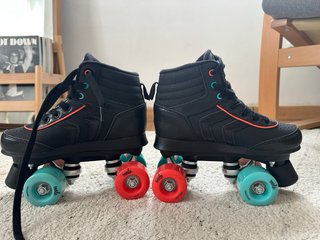 Patines Oxelo Talla 35 Negros