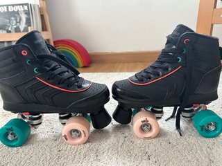 Patines Oxelo Talla 35 Negros