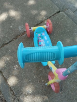 Patinete Peppa Pig 3 Ruedas Infantil.