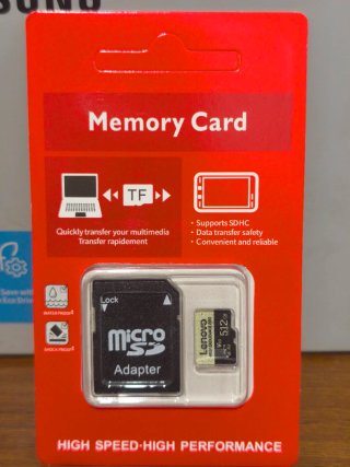 Micro SD Lenovo 512GB per Smartphone