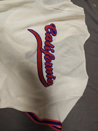 Body Beisbol California Blanco Talla Única