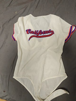 Body Beisbol California Blanco Talla Única