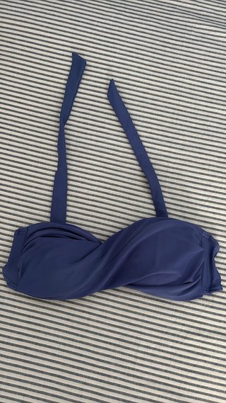 Parte de arriba bikini azul