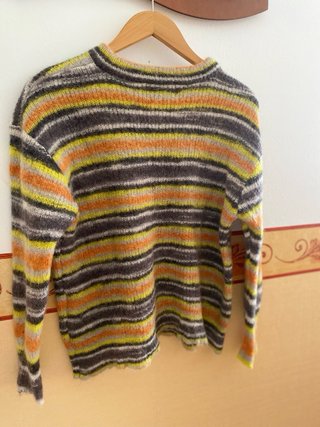 Jersey Ewan rayas naranja y amarillo Talla L