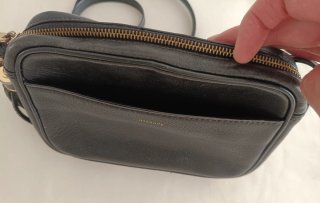 Bolso negro Uterqüe