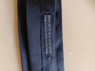 Cravatta Fendi vintage nera