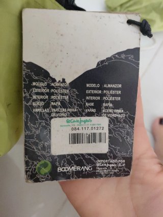 Tienda de campaña 6 personas