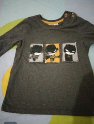Lote 3 camisetas manga larga 3 años