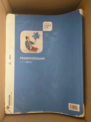 Libro de Matemáticas de 4.º de ESO, Sèrie Resol