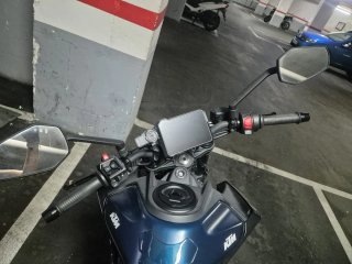KTM Duke 125 2025 Azul Naranja