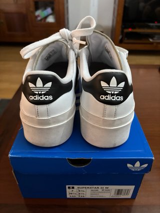 Adidas Superstar Blancas Talla 38 2/3