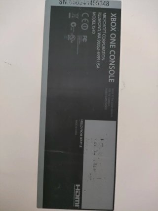 Xbox One Modelo 1540