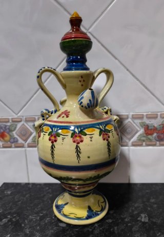 Botijo de cerámica artesanal 37cm
