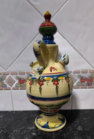 Botijo de cerámica artesanal 37cm