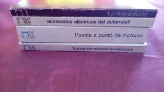 4 LIBROS BIBLIOTECA CEAC TALLER DEL AUTOMÓVIL