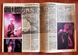 Revista Heavy Rock. Número 75. Noviembre 1989.