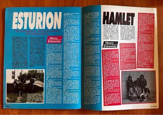 Revista Heavy Rock. Número 75. Noviembre 1989.