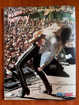 Revista Heavy Rock. Número 75. Noviembre 1989.