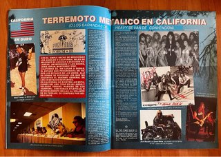 Revista Heavy Rock. Número 75. Noviembre 1989.