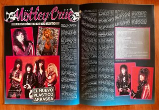 Revista Heavy Rock. Número 75. Noviembre 1989.