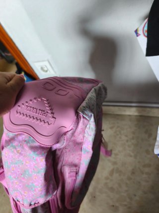 Mochila escolar rosa Awesome