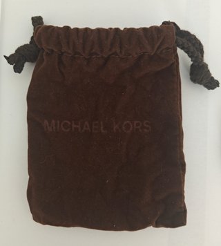 Pulsera Rígida Michael Kors Marrón y Plateada