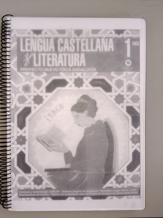 Vendo libro de Lengua y Literatura de 1o Bachiller