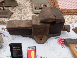 Banco de tornillo grande