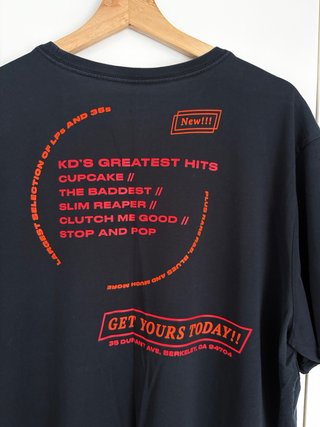 Camiseta Nike KD Classic Hits Negra Talla XL