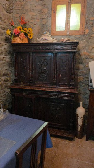 Mueble alacena comedor antiguo madera