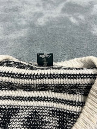 Jersey Polo Ralph Lauren V-neck Patrón