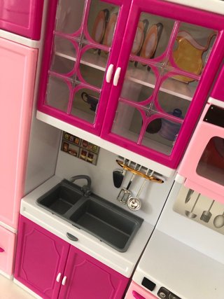 Cocinita de juguete para Barbie