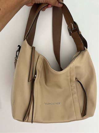 Bolso Paco Martínez Beige y Marrón