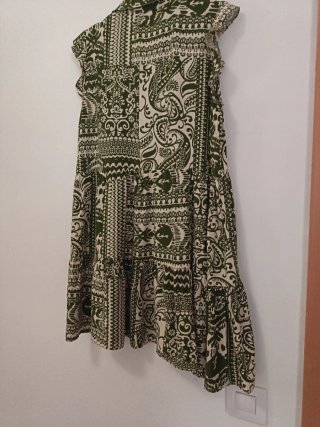 Vestido TENA verde talla única