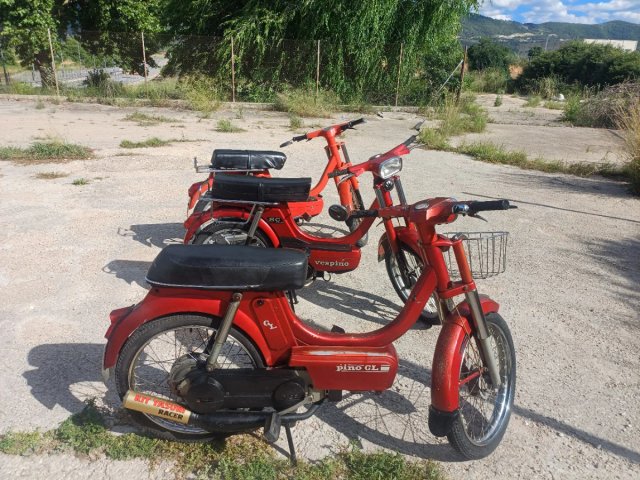 Vespino GL Naranja Rieju. Aprilia.