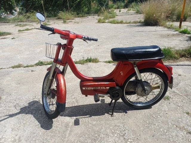 Vespino GL Naranja Rieju. Aprilia.