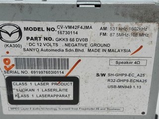 Sistema mazda gkk966dv0b cx-5 center-line 1160282