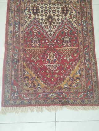 Tappeto persiano in lana multicolore