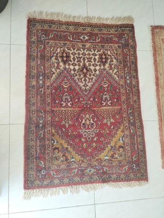 Tappeto persiano in lana multicolore