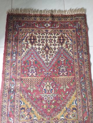 Tappeto persiano in lana multicolore