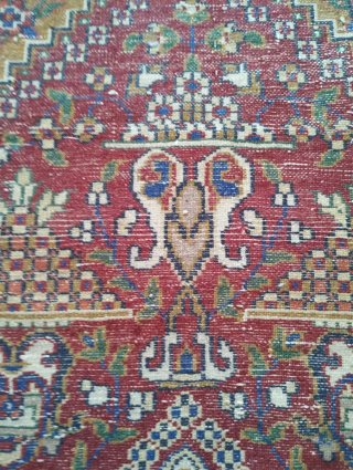 Tappeto persiano in lana multicolore