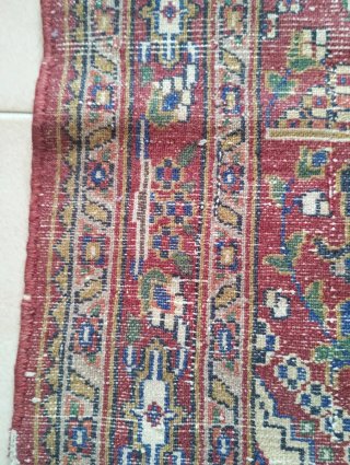 Tappeto persiano in lana multicolore
