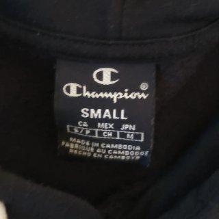 Sudadera Champion Azul con Logo