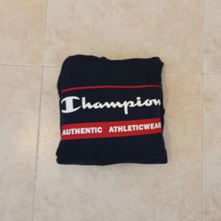 Sudadera Champion Azul con Logo