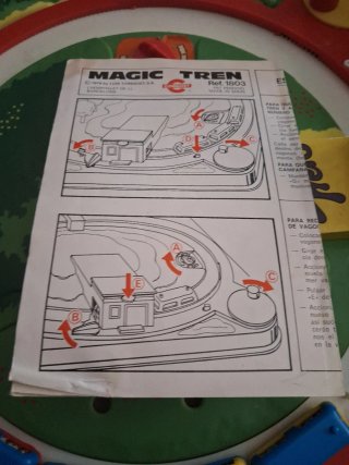 Juguete antiguo,  MAGIC TREN , CONGOST